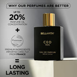 Bella Vita Luxury  Long Lasting CEO MAN Perfume 100ml