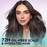 L’Oréal Paris Hyaluron Pure 72H Purifying Shampoo, For oily scalp & dry hair with salicylic and hyaluronic acid, 340 ml