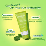 Dot & Key Niacinamide + CICA (Centella) Oil Free Moisturizer | Lightweight Face Cream for Oily, Sensitive & Acne Prone Skin | Fades Dark Spots, Blemishes & Soothes Redness