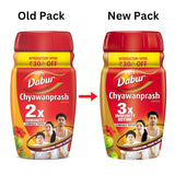 Dabur Chyawanprash - 1.5kg | 3X Immunity Action | With 40+ Ayurvedic Herbs | Helps Build Strength & Stamina | Builds Overall Health | Ayurvedic Health Supplement | Good for Digestion & Respiration