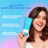 Dot & Key Barrier Repair Moisturizer For Normal, Dry, Combination & Sensitive Skin | 120 Hrs Moisturization, With 5 Ceramides & Hyaluronic | Repairs Damaged Skin Barrier, Non-Comedogenic