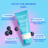 Dot & Key Barrier Repair Moisturizer For Normal, Dry, Combination & Sensitive Skin | 120 Hrs Moisturization, With 5 Ceramides & Hyaluronic | Repairs Damaged Skin Barrier, Non-Comedogenic